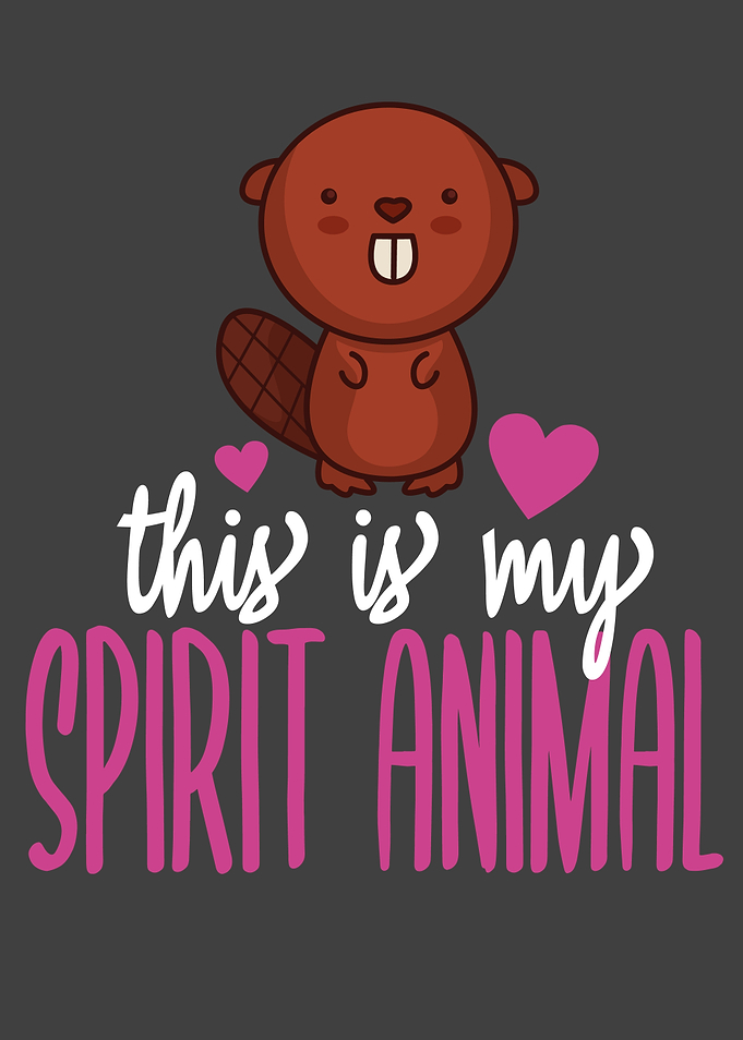 Beaver Cute Spirit Animal