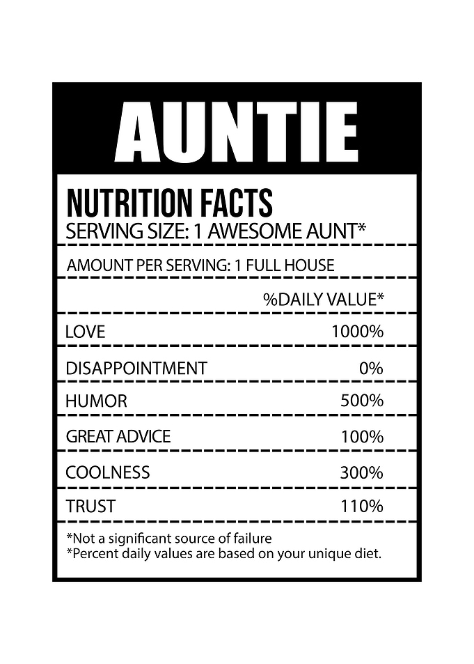 Funny Auntie Wall Art