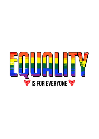 LGBTQ Equality Wall Decor