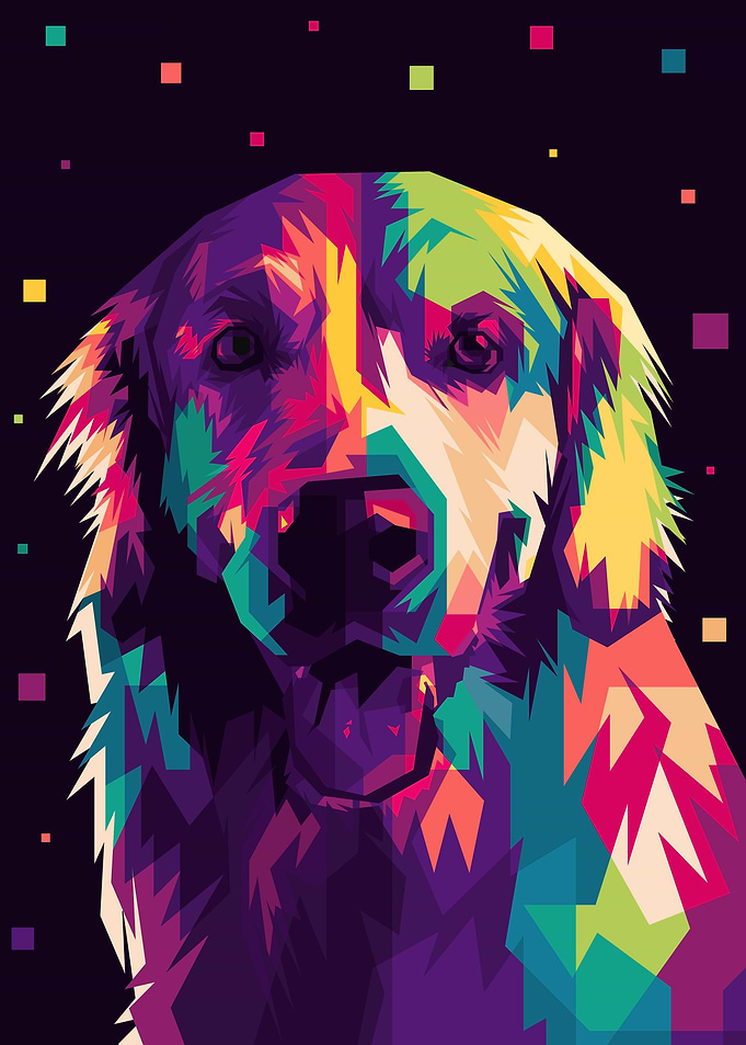 DOG POP ART