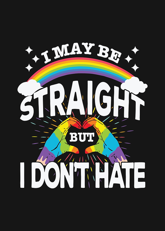 I may be straight LGBTQ