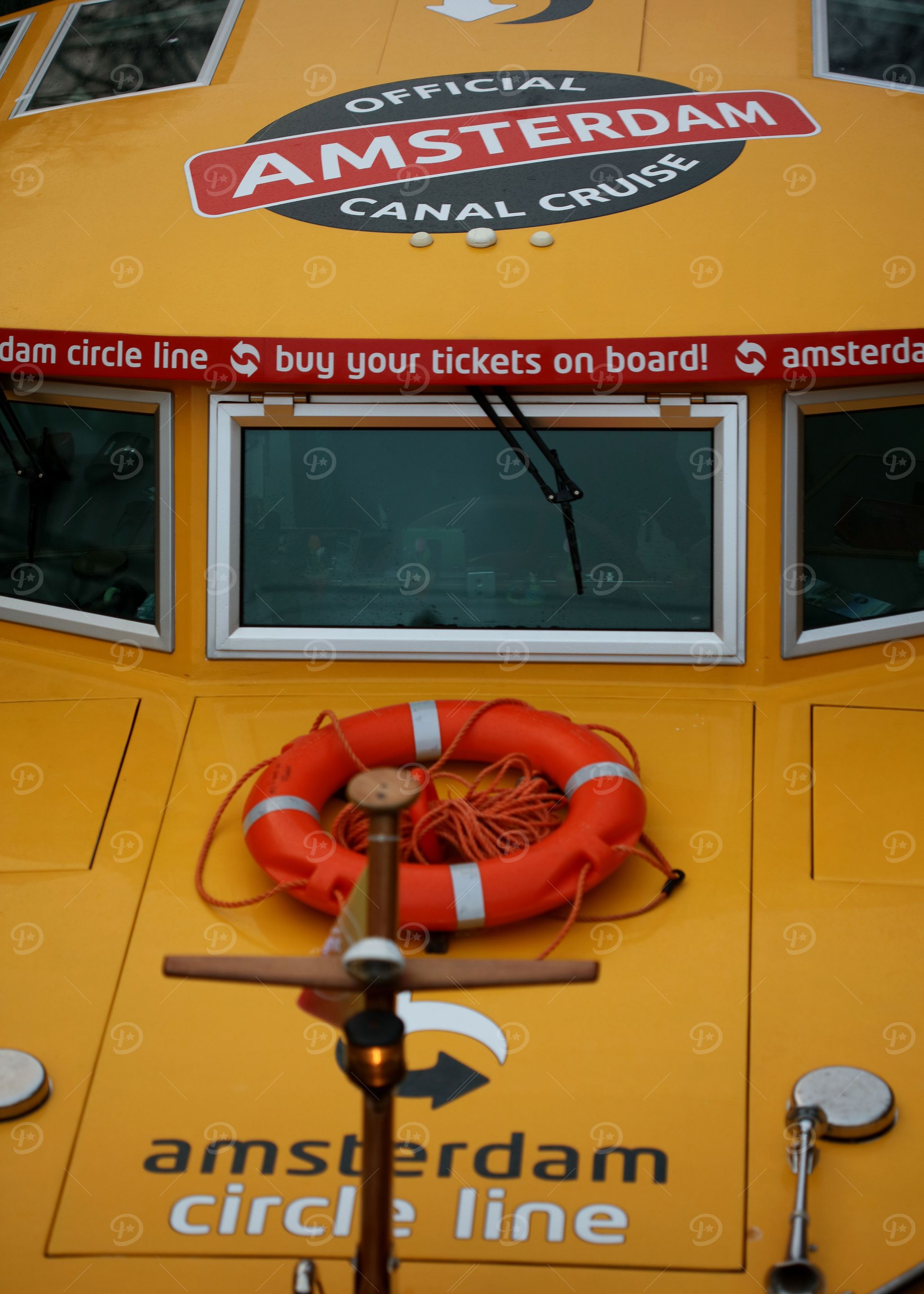 Amsterdam canal boat trip