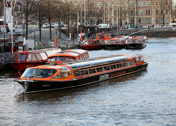 Amsterdam canal boat trip