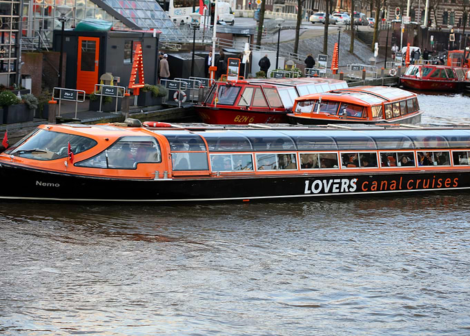 Amsterdam canal boat trip