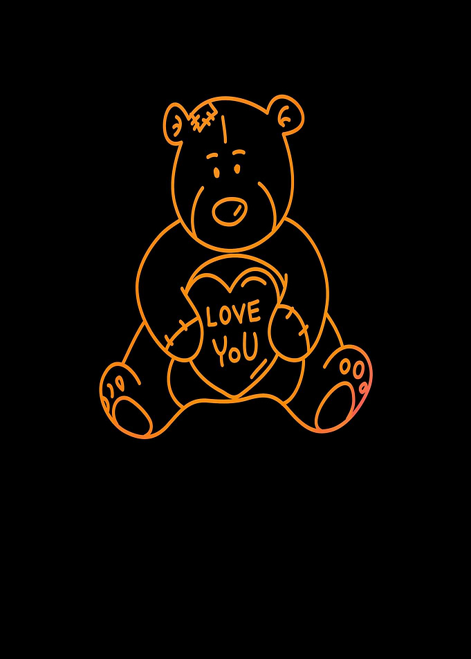 Dear Bear Love Heart