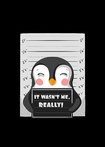 Arrested penguin