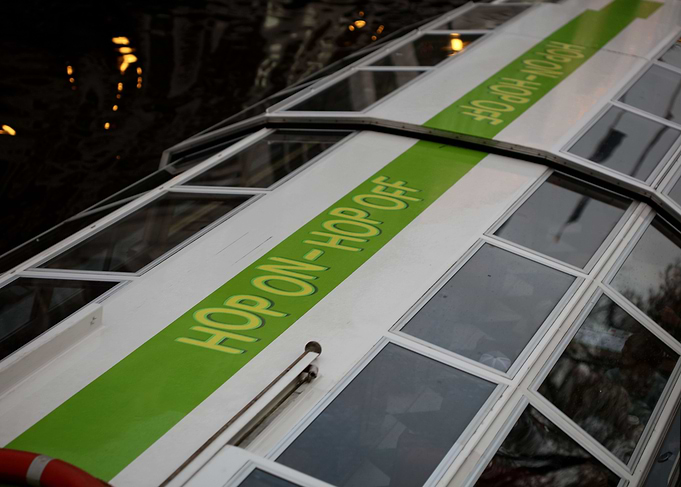 Amsterdam canal boat trip