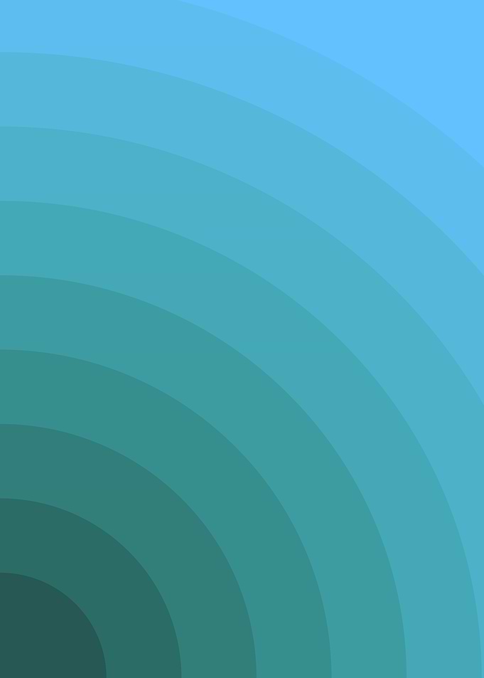 Blue Ripple Circle