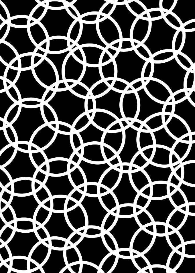 Linked rings Negative