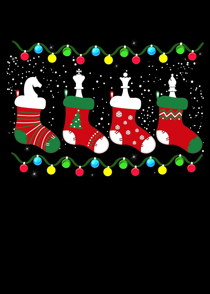 Chess Player Christmas