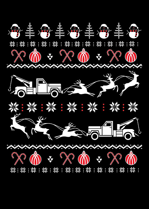 Tow Truck Driver Christmas