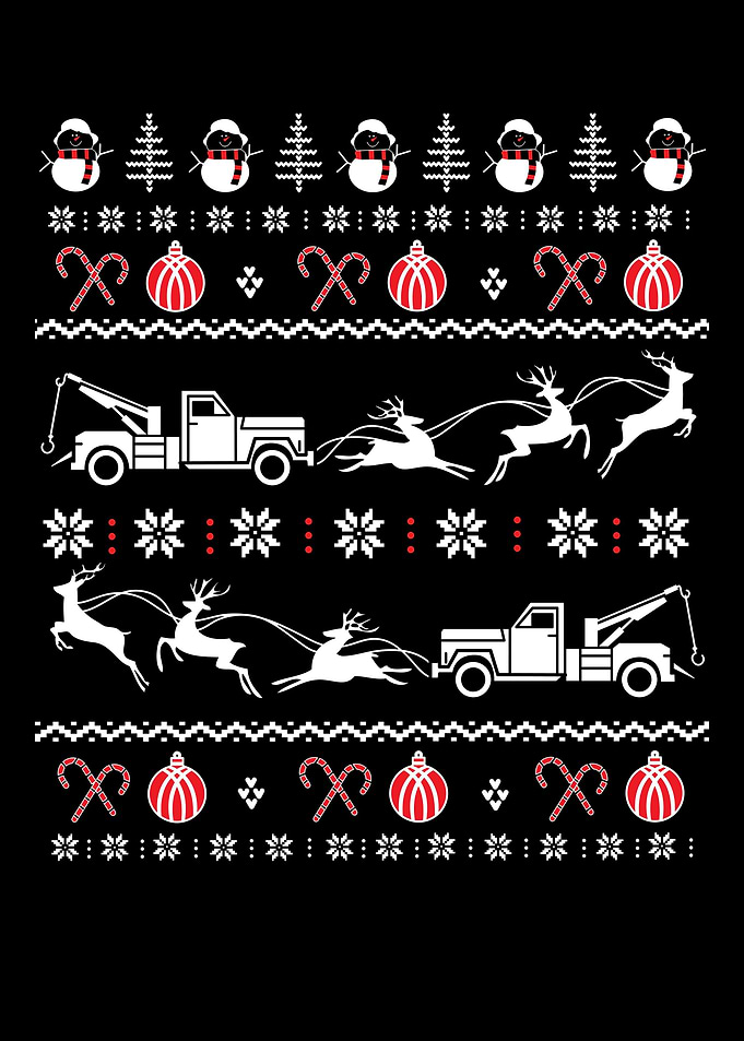 Tow Truck Driver Christmas