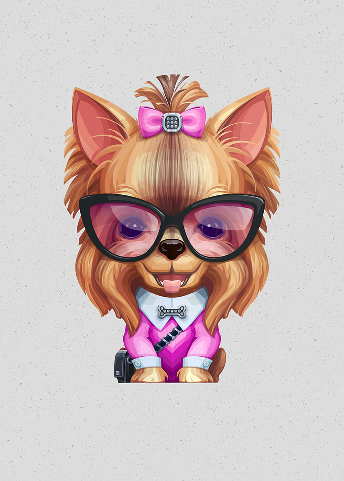 Yorkie Fashionista