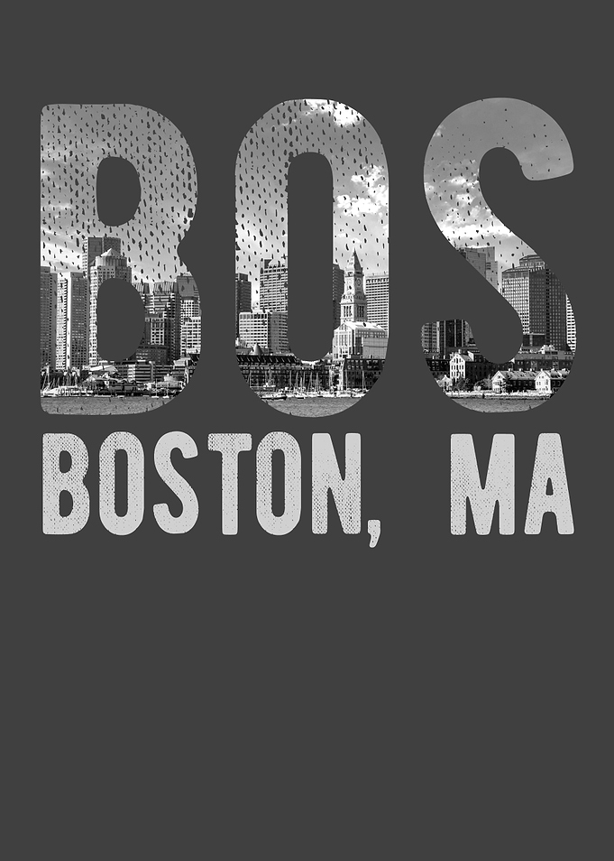 Boston Design City Skyline