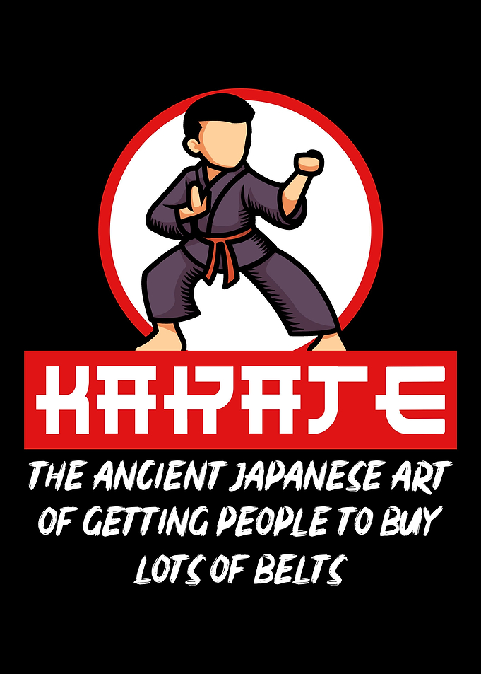 Karate Japanese Art Belt