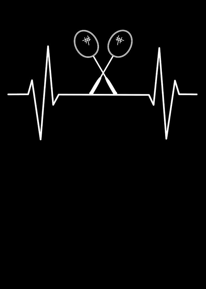 Badminton Racket Heartbeat