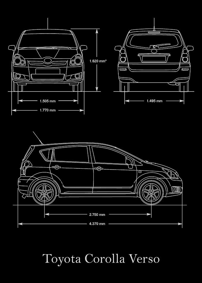 Toyota Corolla Verso 2008