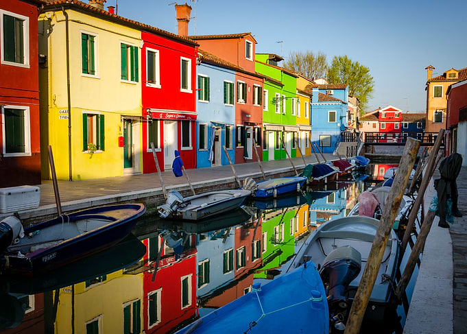 Colored Houses Burano