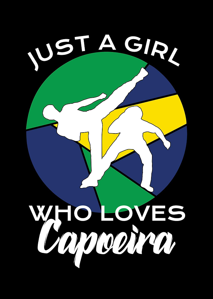 a girl who loves Capoeira