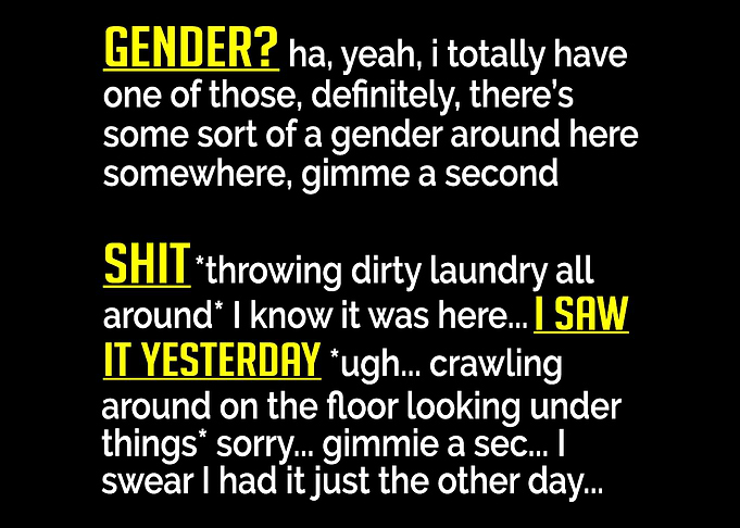 Gender I Had That Human Ri