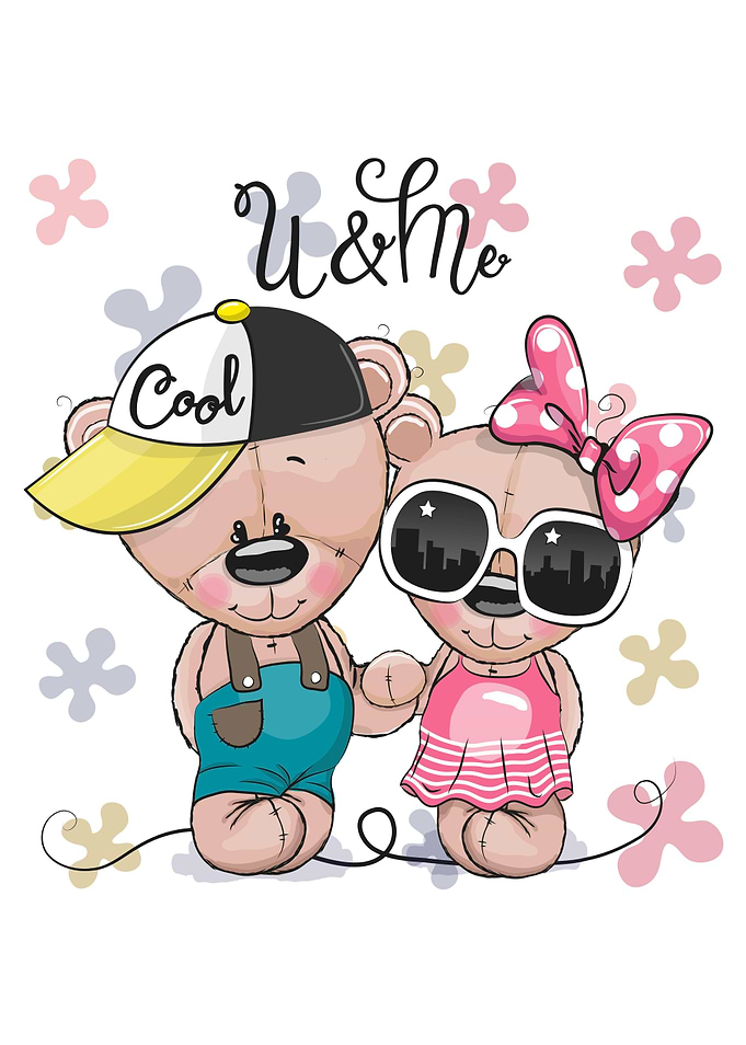 Teddy Bear Couple