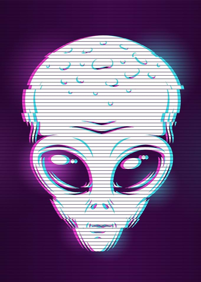 Alien face