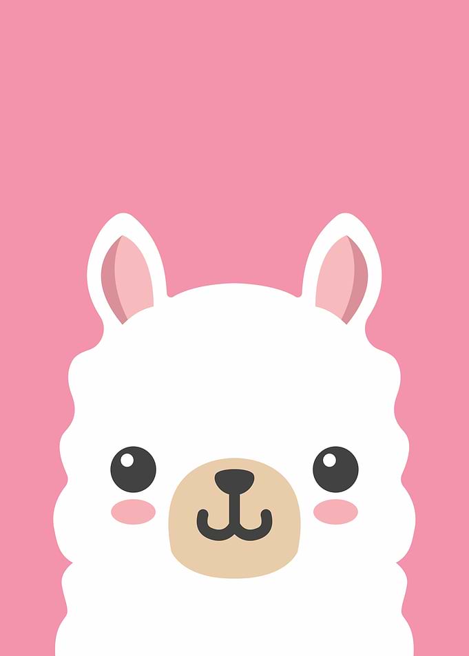 Cartoon Llama