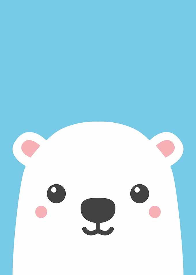 Cartoon Polar Bear