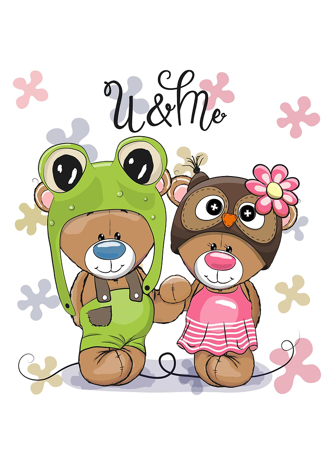 Teddy Bear Couple