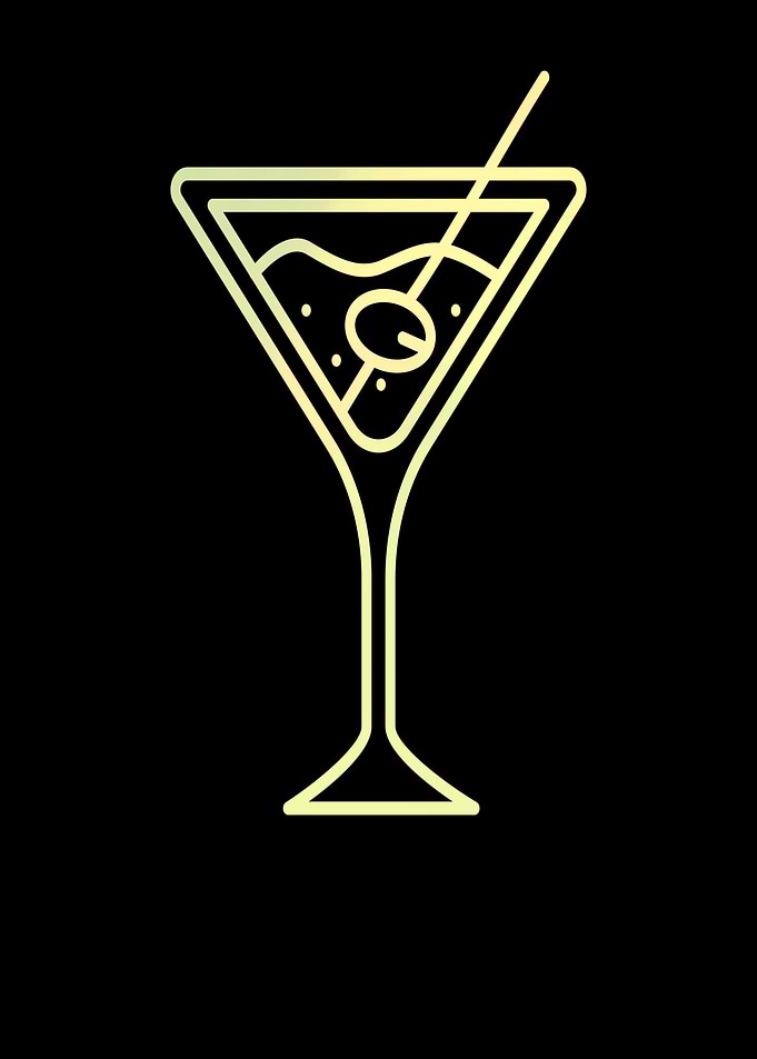 Schnes Cocktail Glas als