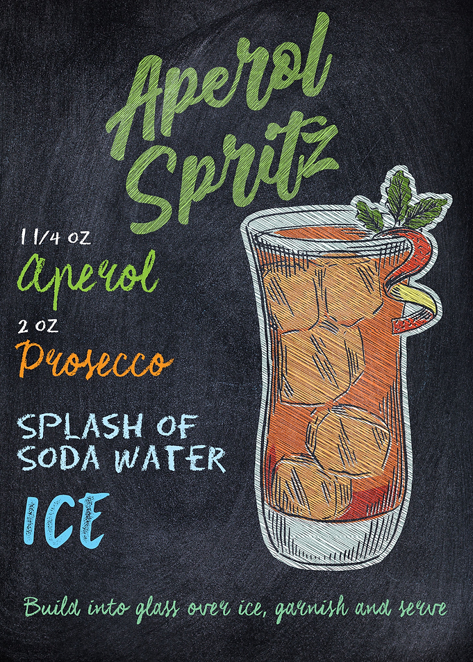 Aperol Spritz Cocktail