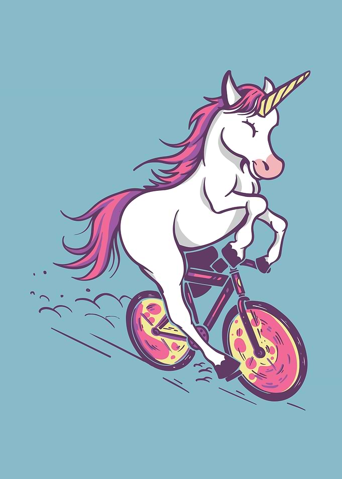 UNICORN RIDING BIKE