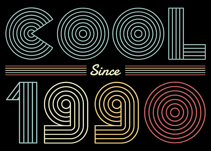 Vintage Style Retro Classi