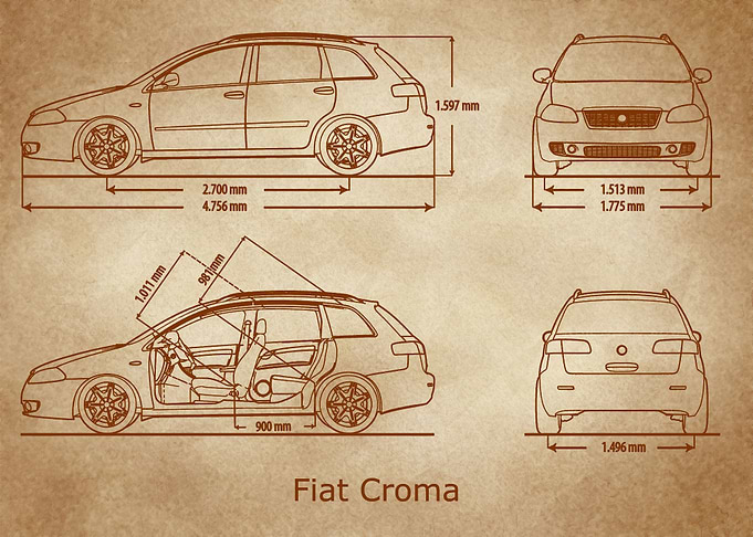 Fiat Croma 2005 old