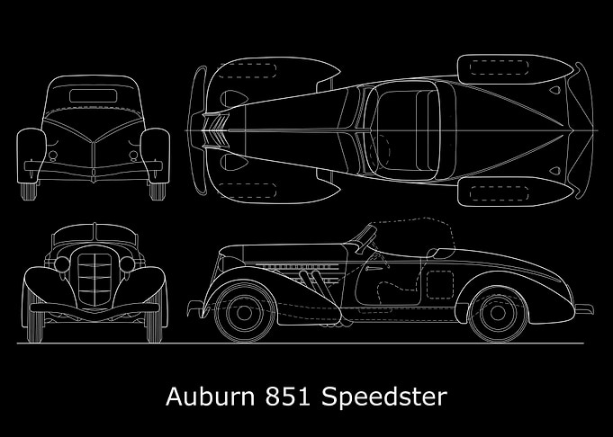 Auburn 851 Speedster 1935
