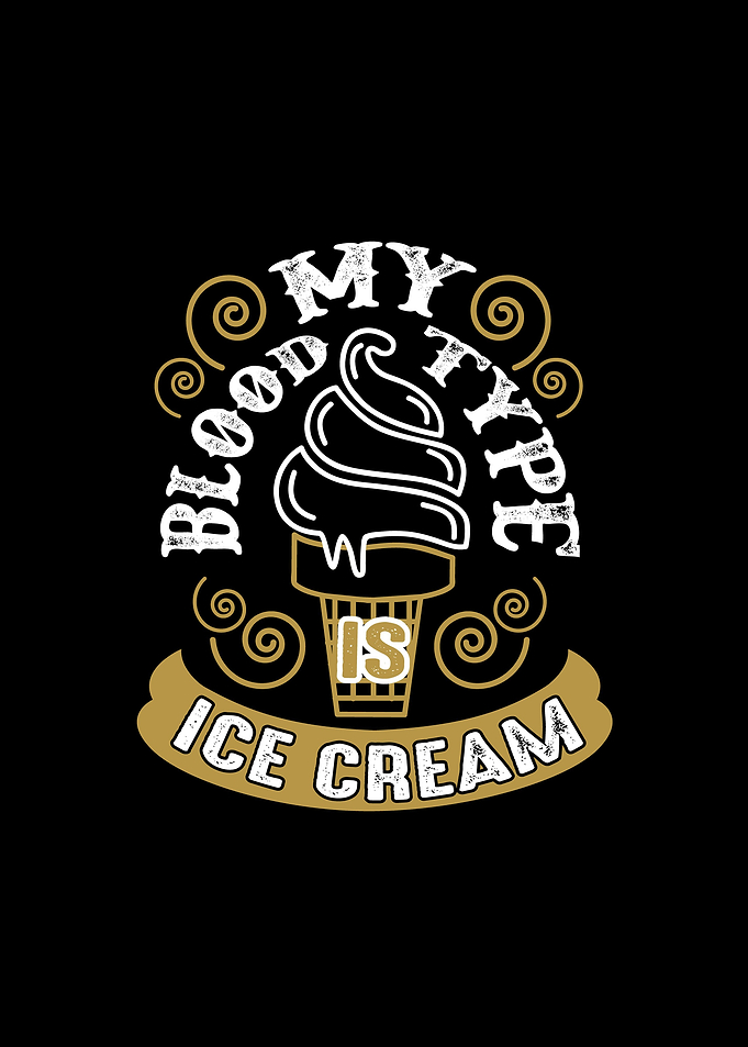 My Blood Type Ice Cream