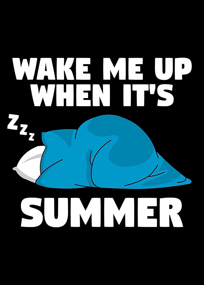 Wake me up when its summer