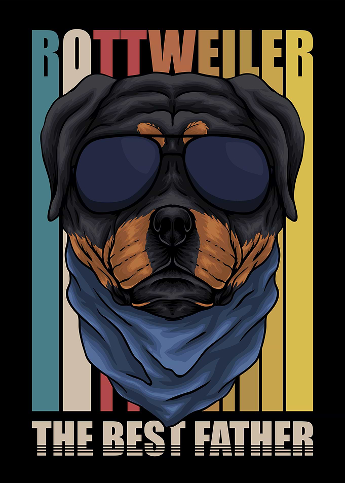 The Rottweiler father