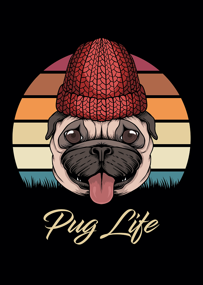 Funny Pug Life