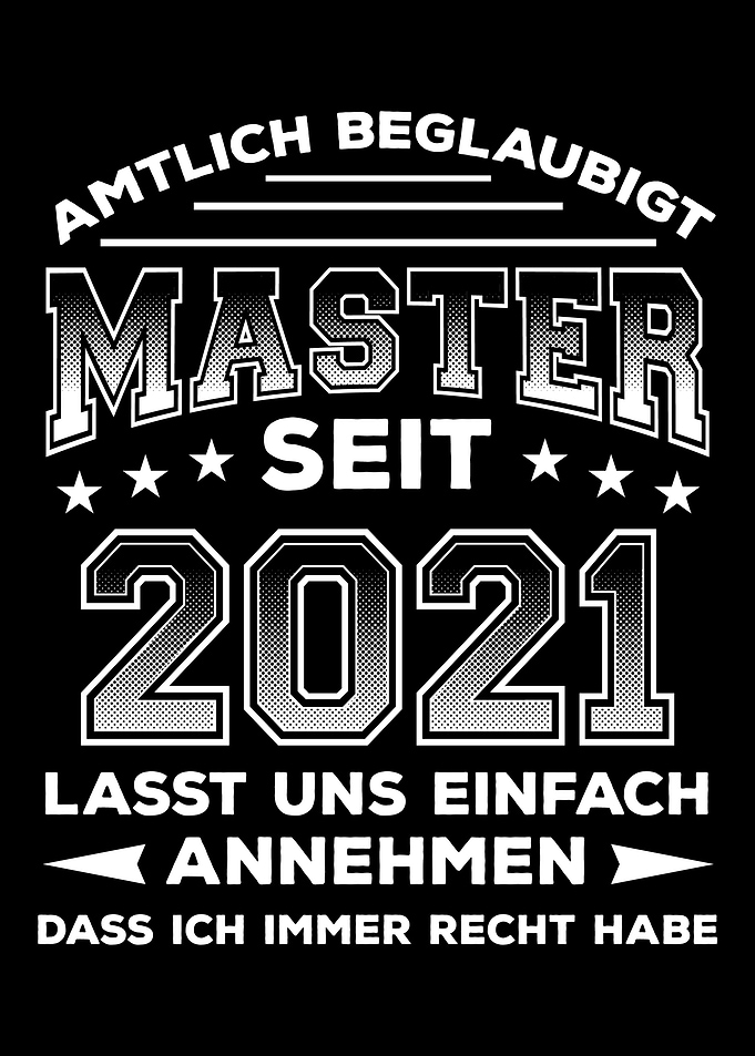 Master 20 Spruch