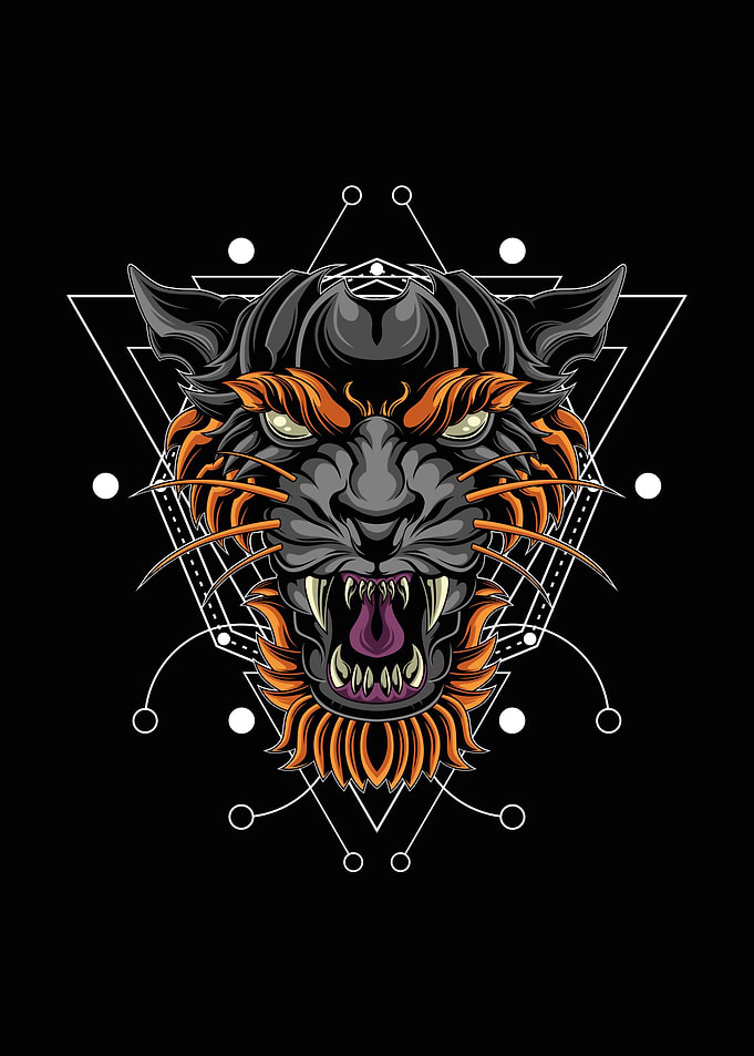 Epic Tiger Head