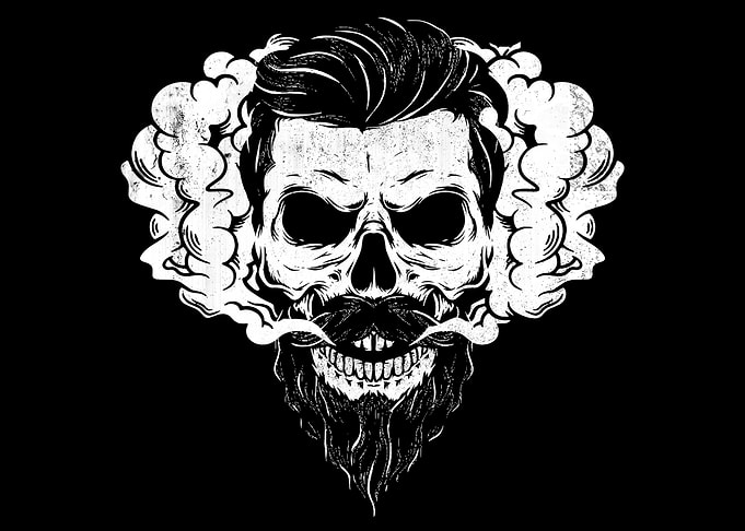 Vape trust Smoking Skull