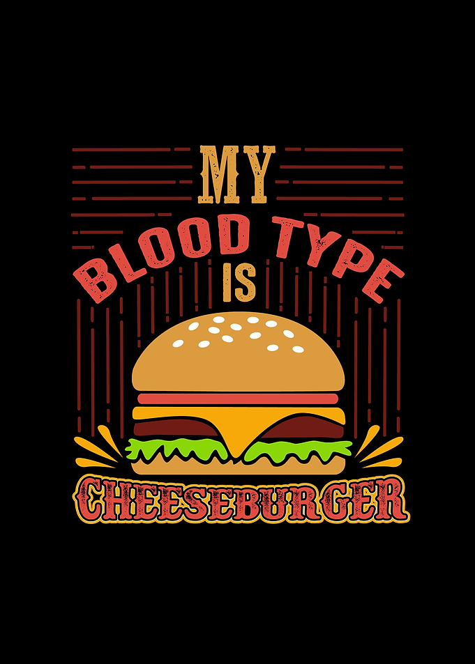 My Blood Type Hamburger