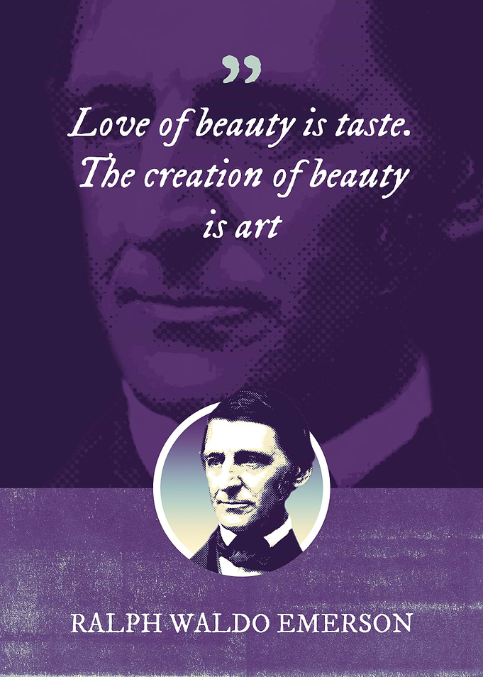 Love of beauty is taste