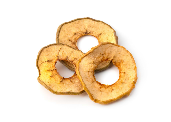 Oven dried apples