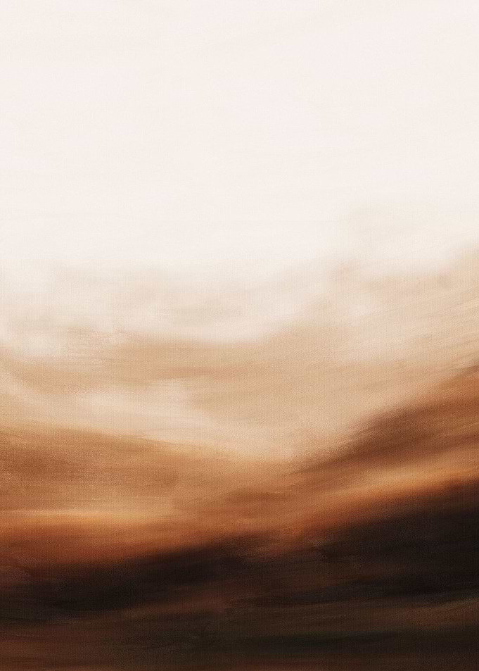 Abstract sunset landscape