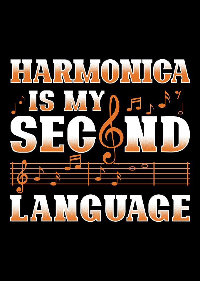 Harmonica Is My Second Lan
