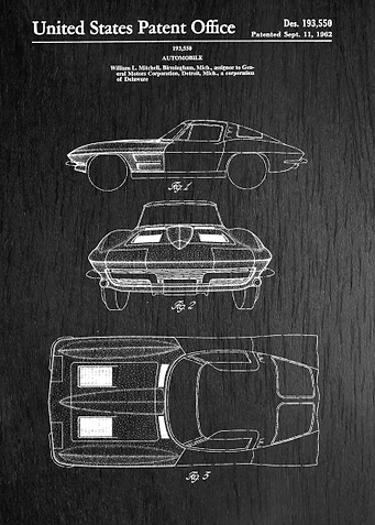 3 1963 Corvette Stingray