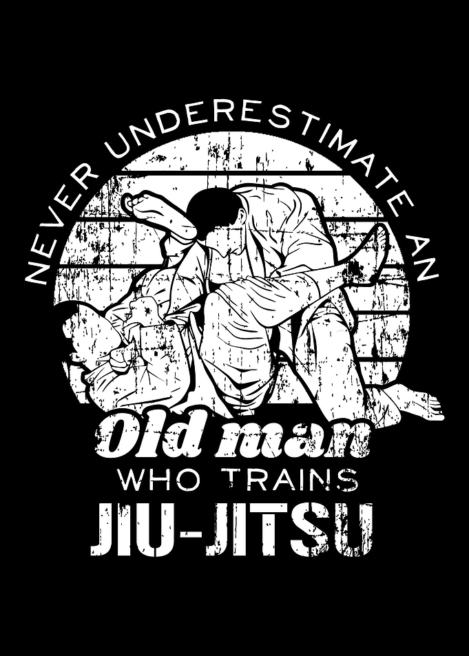 Papa Grandpa Jiu Jitsu Gif