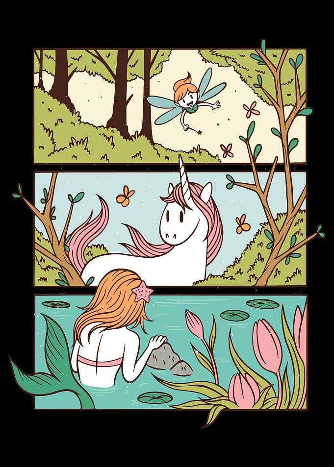 Magic Fairy Rainbow Unico